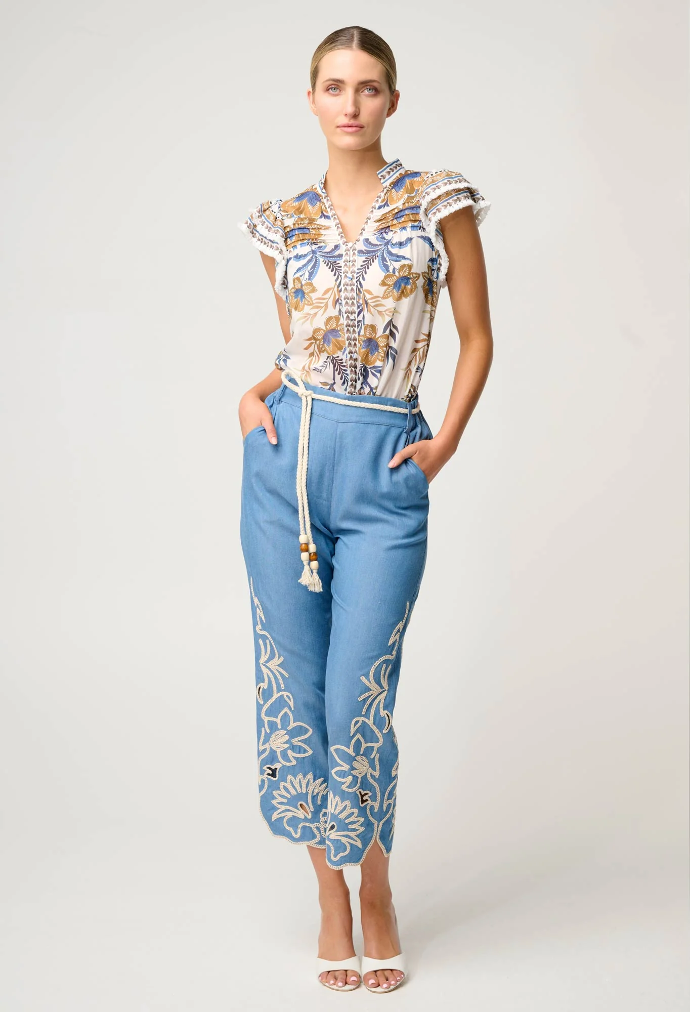 Once was - luma top | golden medina - Image 3