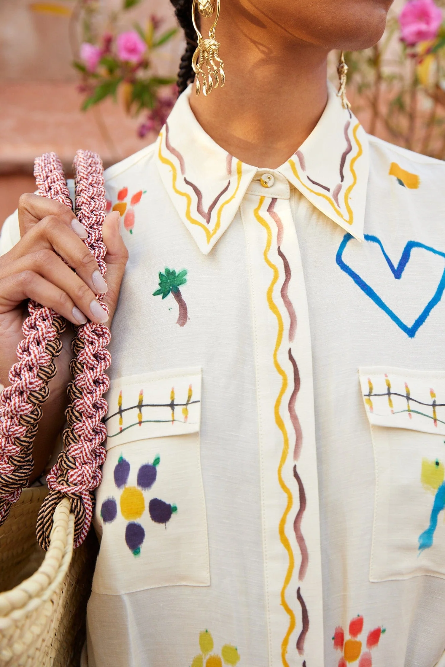 Alémais - Sidi shirtdress | multi - Image 4