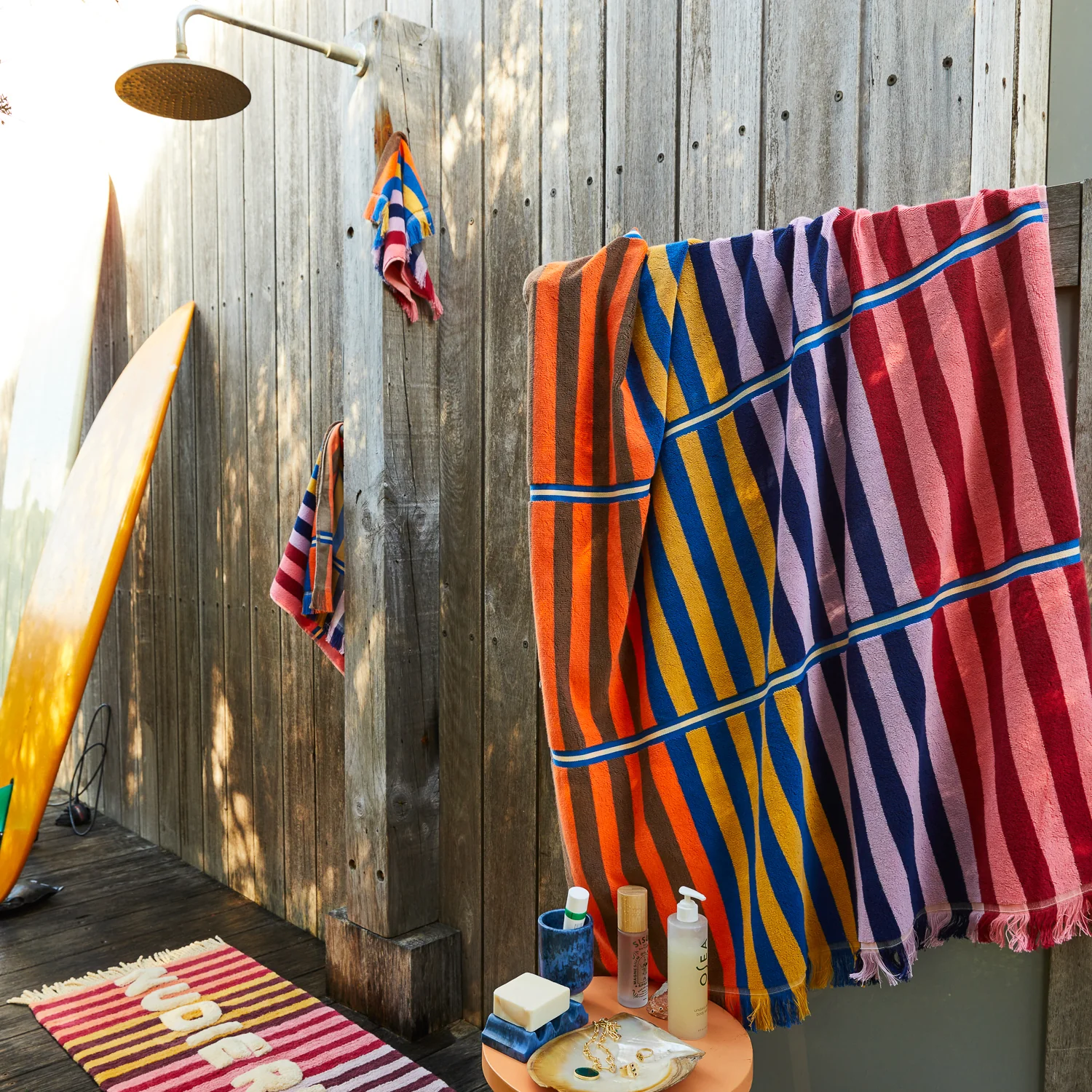 Sage x clare - Chiara Bath Sheet - Azure - Image 3