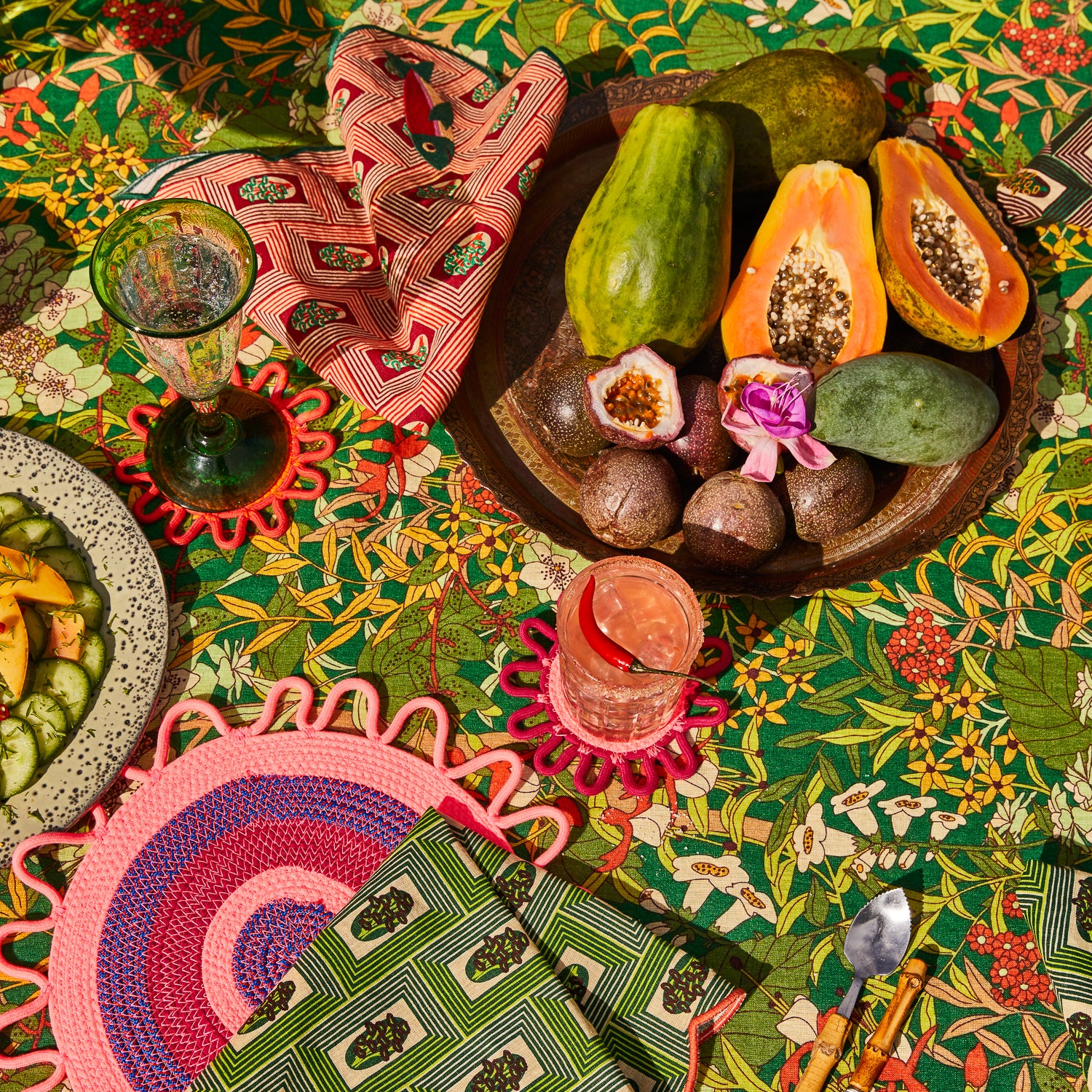 sage x clare - Filomena Coaster Set - Image 3