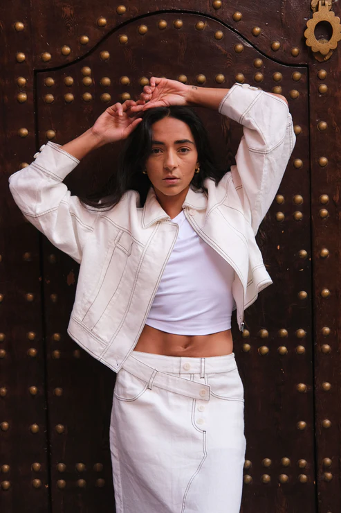 Lilly pilly - wes linen jacket | ivory - Image 6