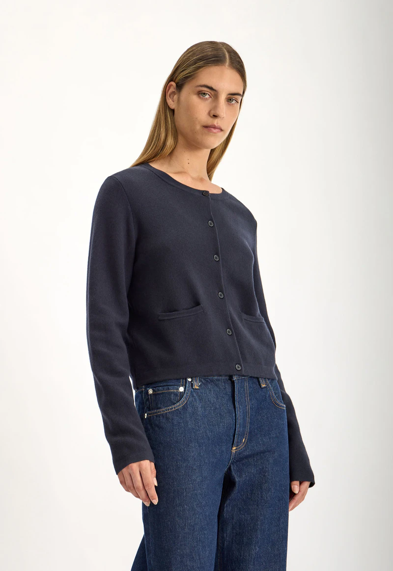 Jac + jack - fable cardigan | navy - Image 3