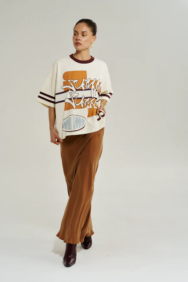 Summi summi - bordeaux 55 tee | vintage white - Image 5