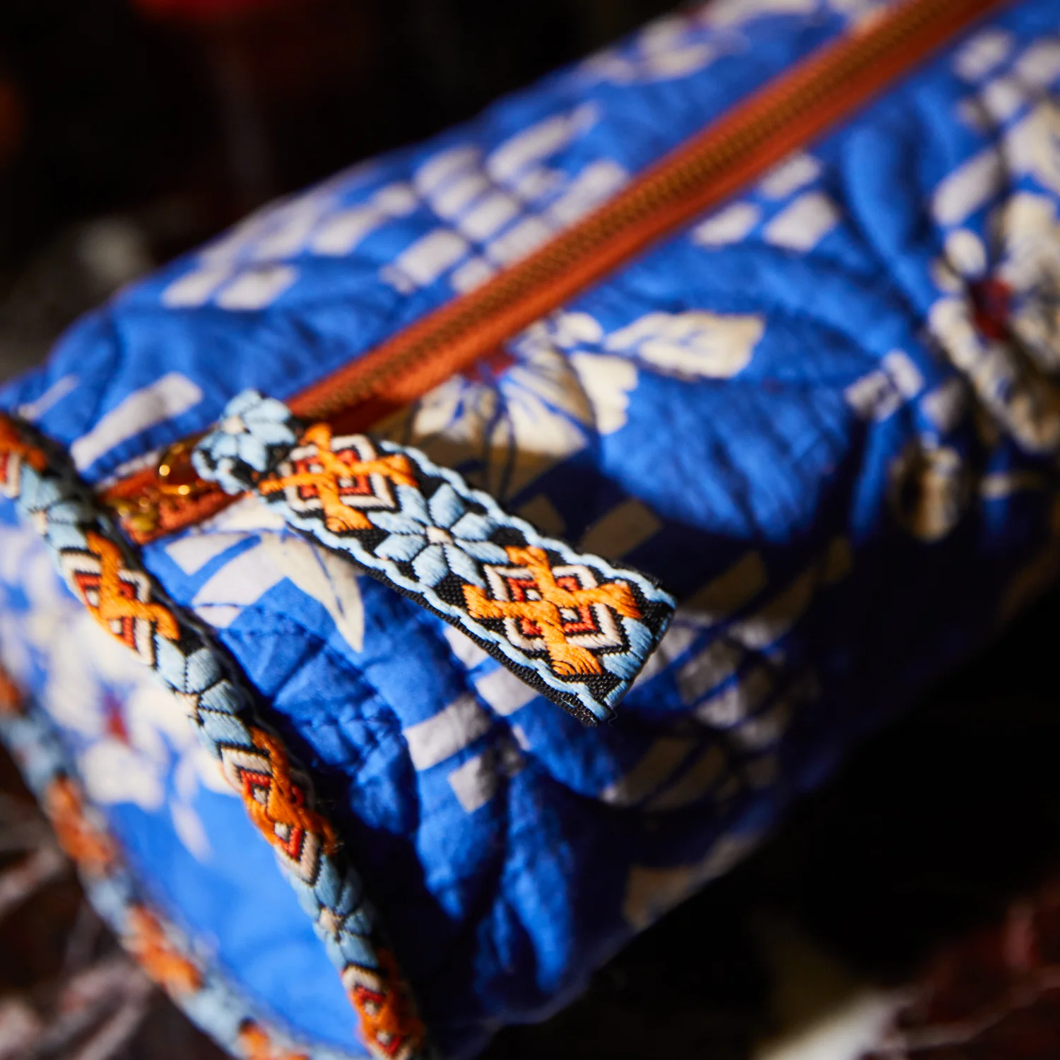 Sage x clare - marta makeup bag | ultramrine - Image 3