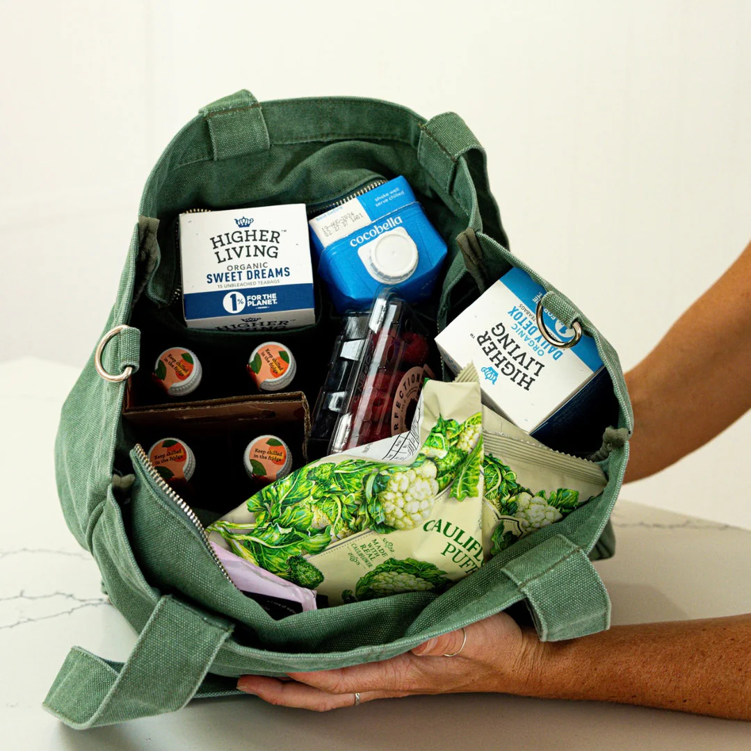 Array - Everyday pocket tote | Sea green - Image 3