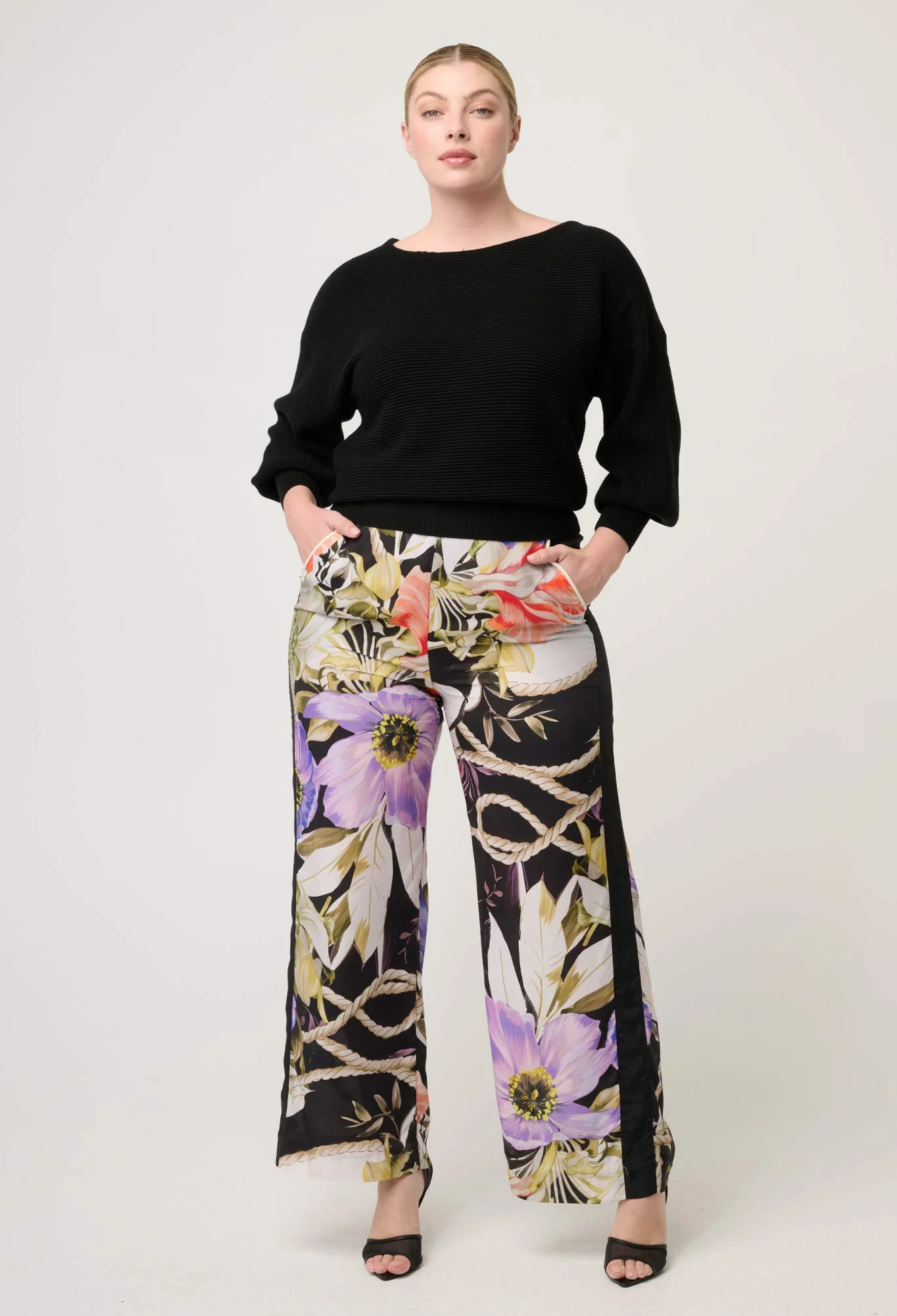 Once was - clarissa knit top | black - Image 5