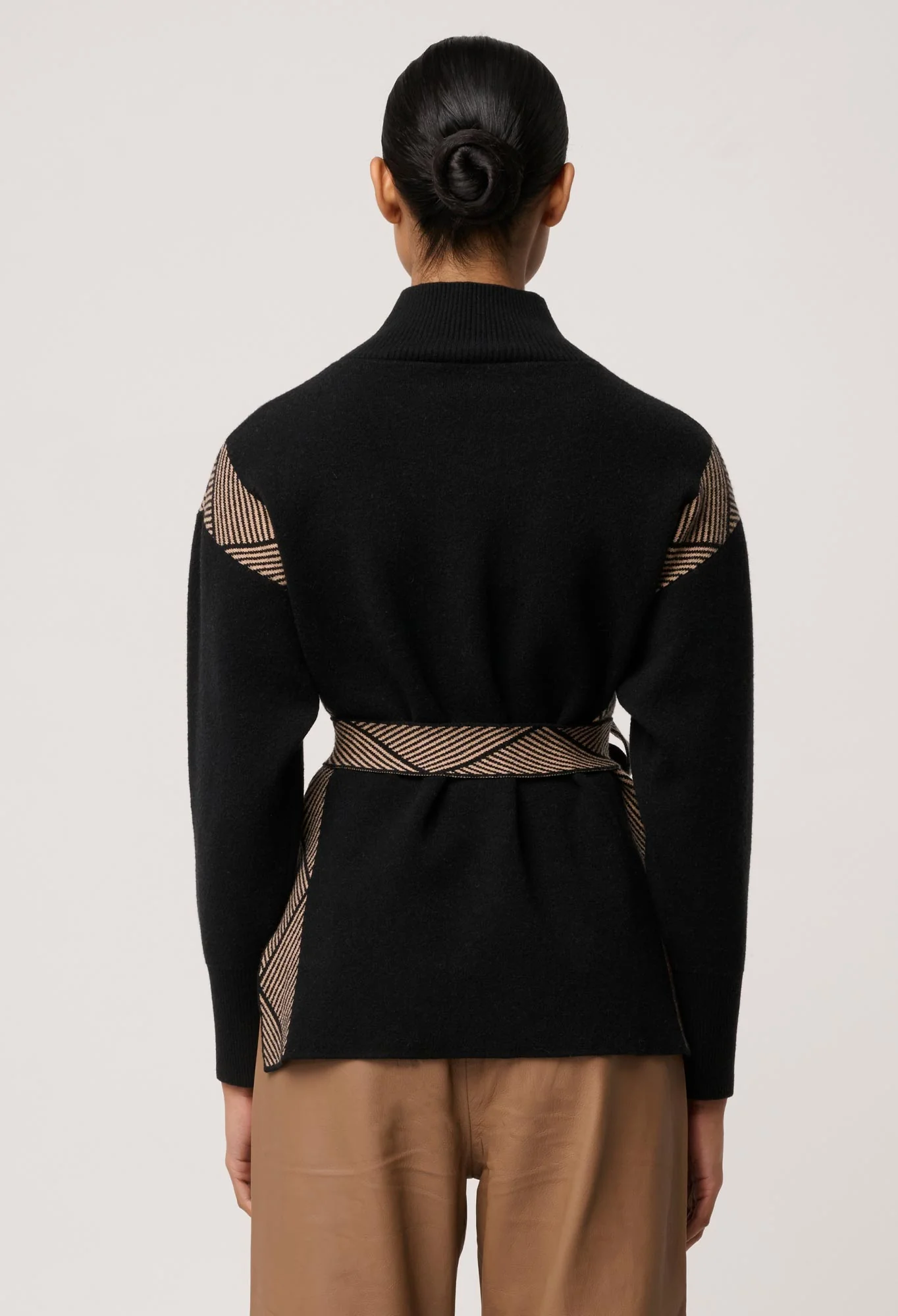 Once was - nomadic sweater | black chevron - Image 6