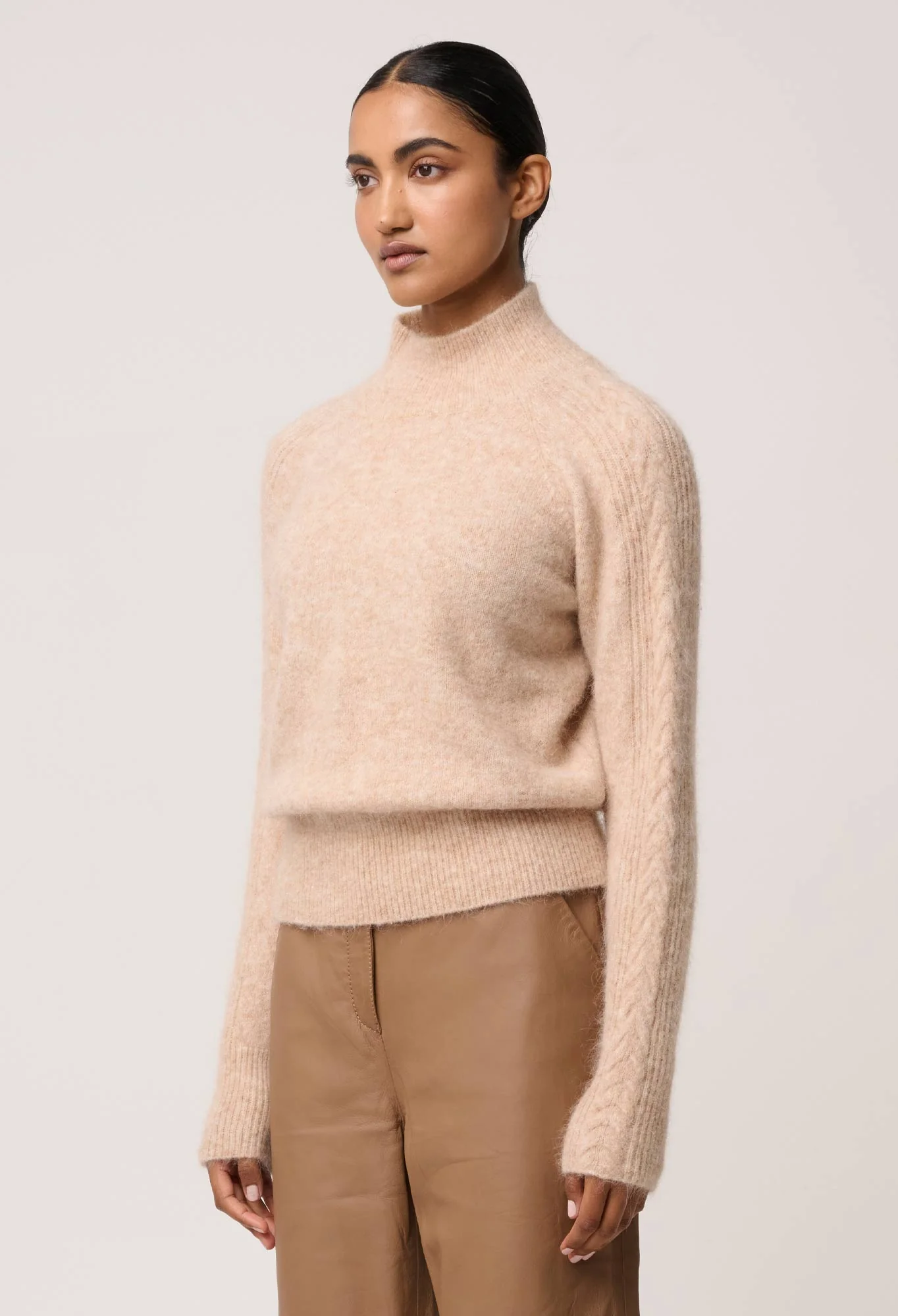 Once was - Savanna sweater | almond - Image 6