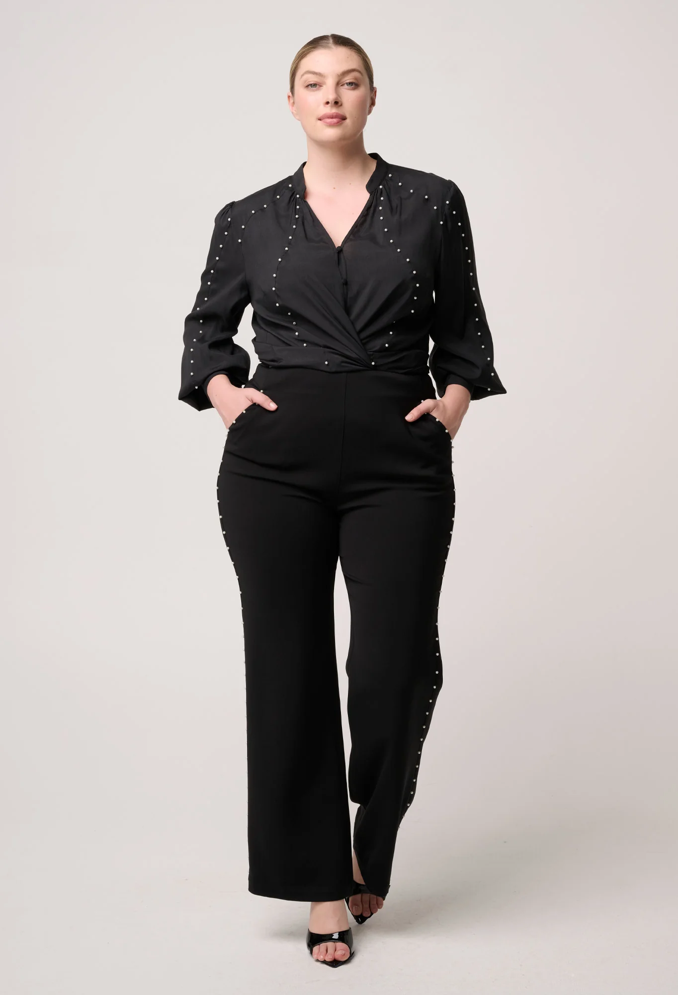 Once was - marcela pant | black - Image 3