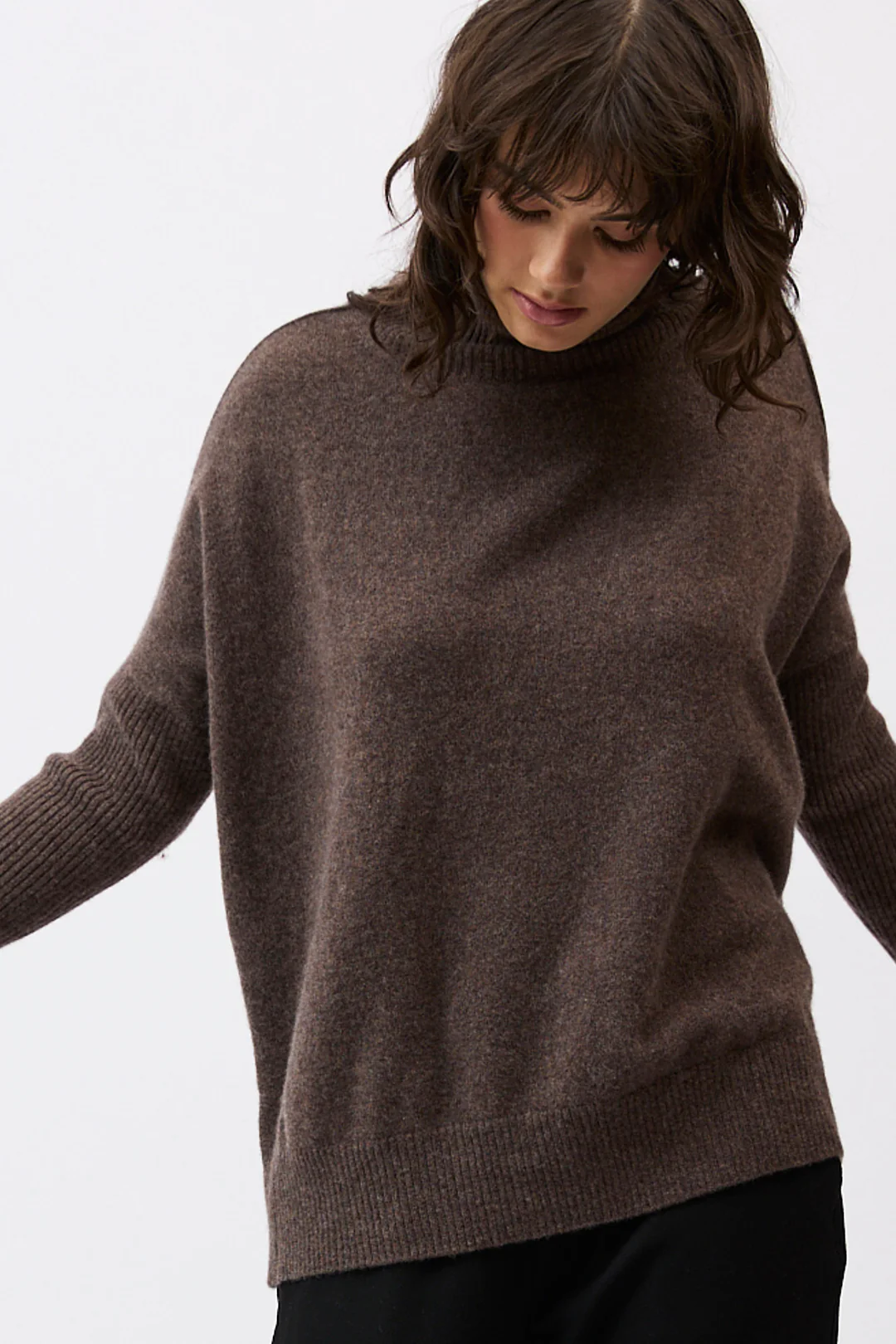 Mia fratino - gigi step rollneck | espresso - Image 3
