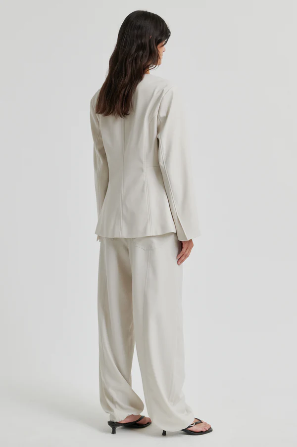 Second Female - Amaze Peplum Blazer | soft beige - Image 5