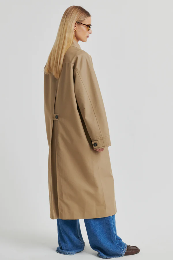 Second Female - Effye oversized coat | petrified oak - Image 5