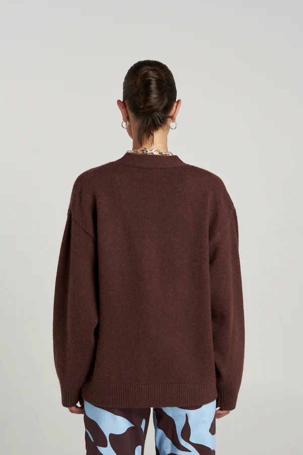 Summi summi - slouchy cardigan | espresso - Image 3