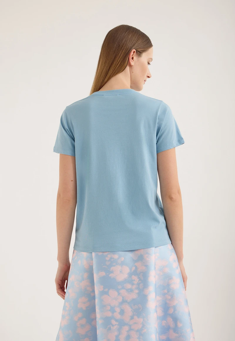jac + jack - verte tee | washer blue - Image 4