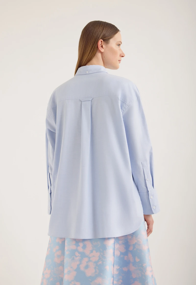 Jac + jack - thatch shirt | blue chambray - Image 4