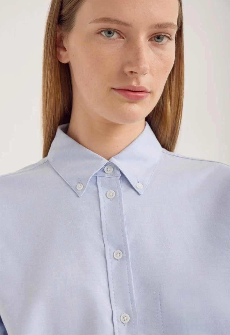 Jac + jack - thatch shirt | blue chambray - Image 5