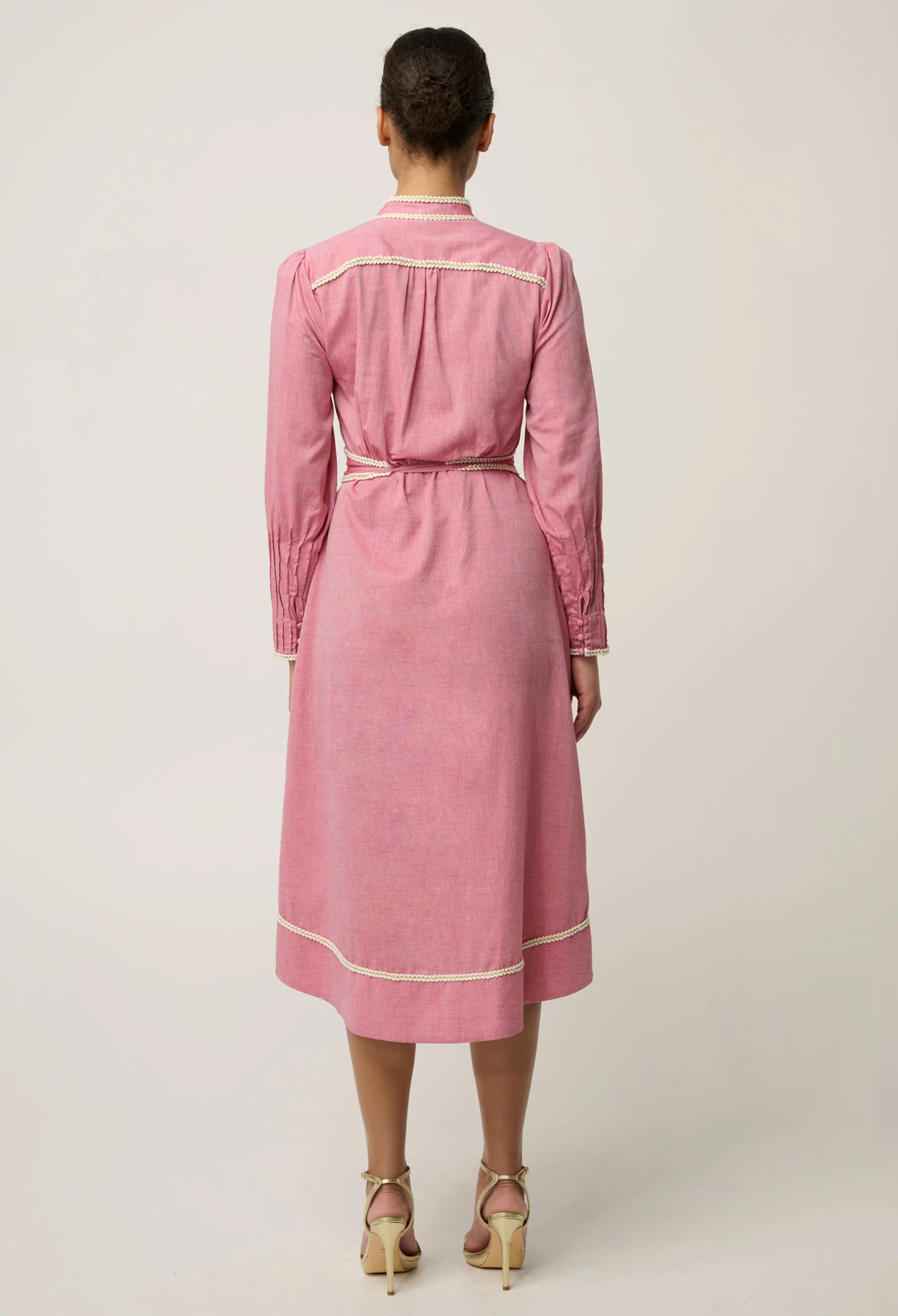 once was - isla dress | blush chambray - Image 5