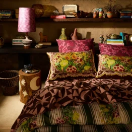 sage x clare - Ramona Silk Pillowcase - umber standard