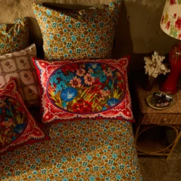 sage x clare - Ramona Silk Pillowcase - Poppy Standard