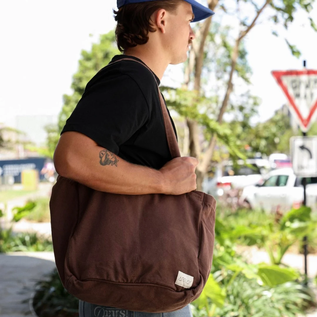Array - Everyday pocket tote | chocolate brown - Image 4