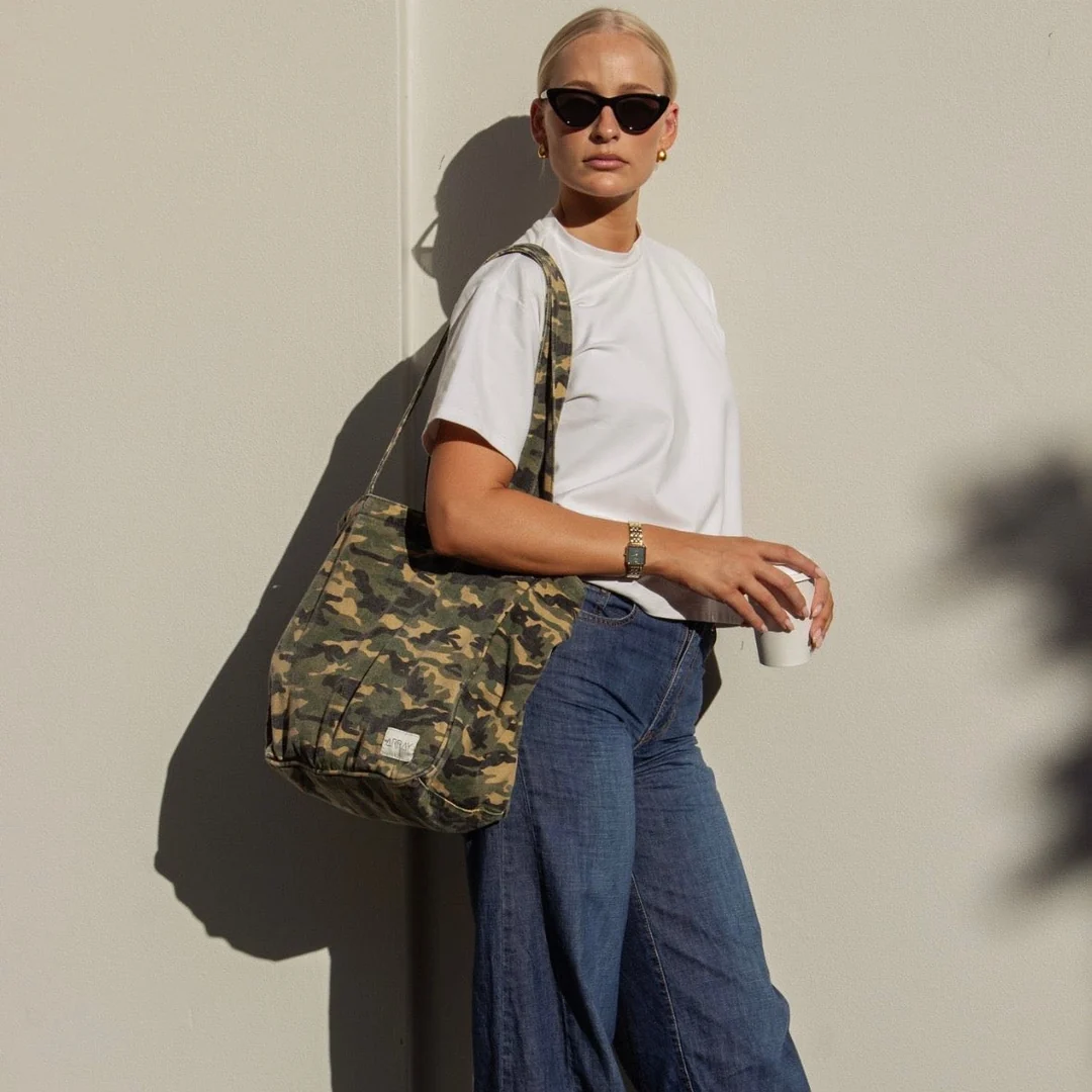 Array - Everyday pocket tote | Camo - Image 3