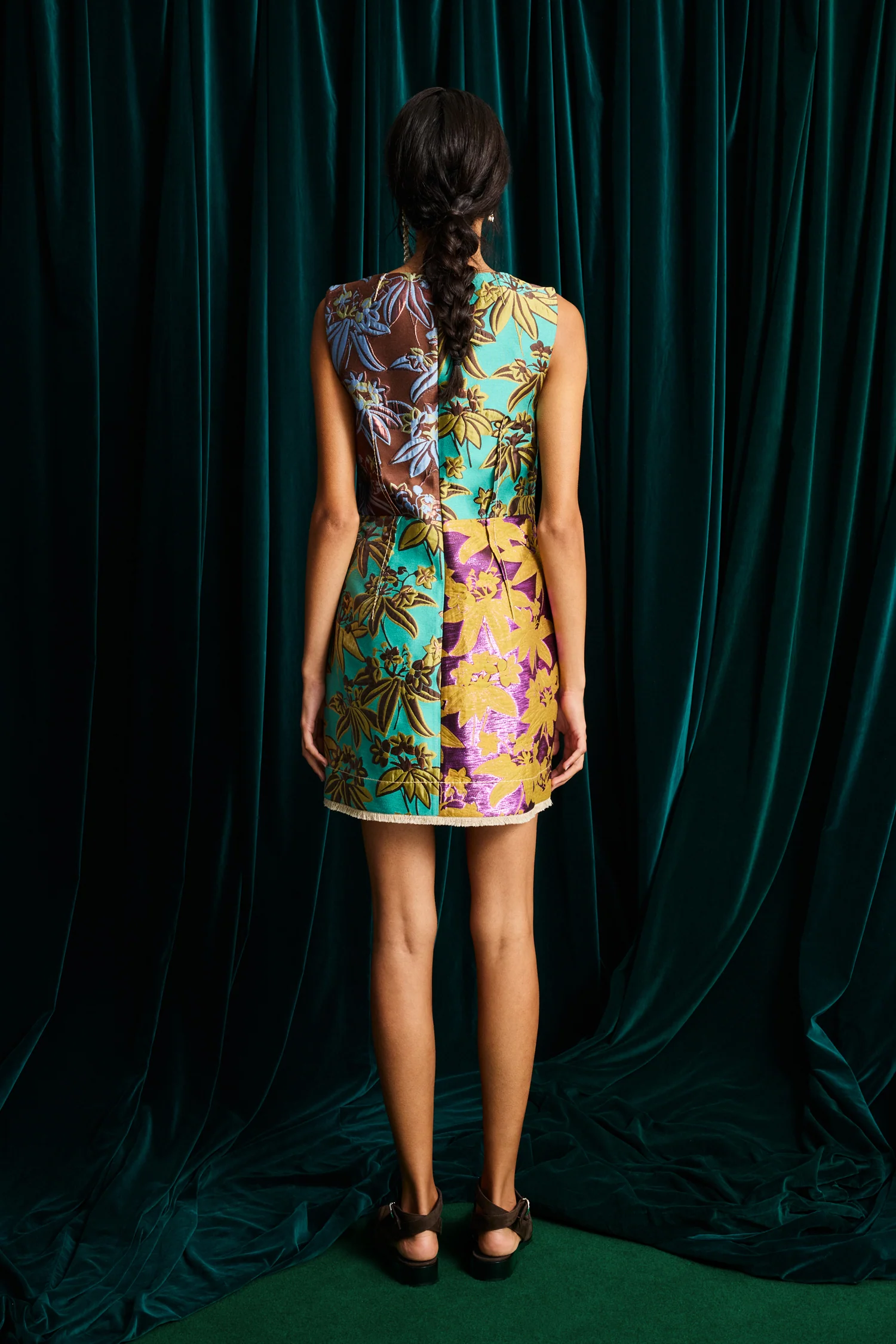 Alémais - Bodie jacquard mini dress - Image 3