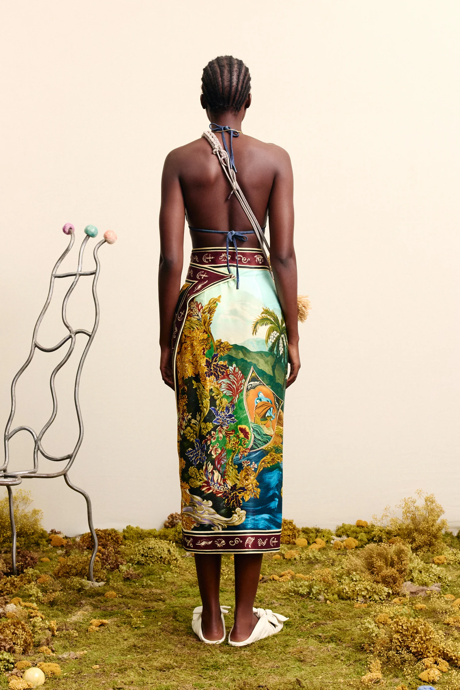 Alemais - lucena wrap skirt - Image 3