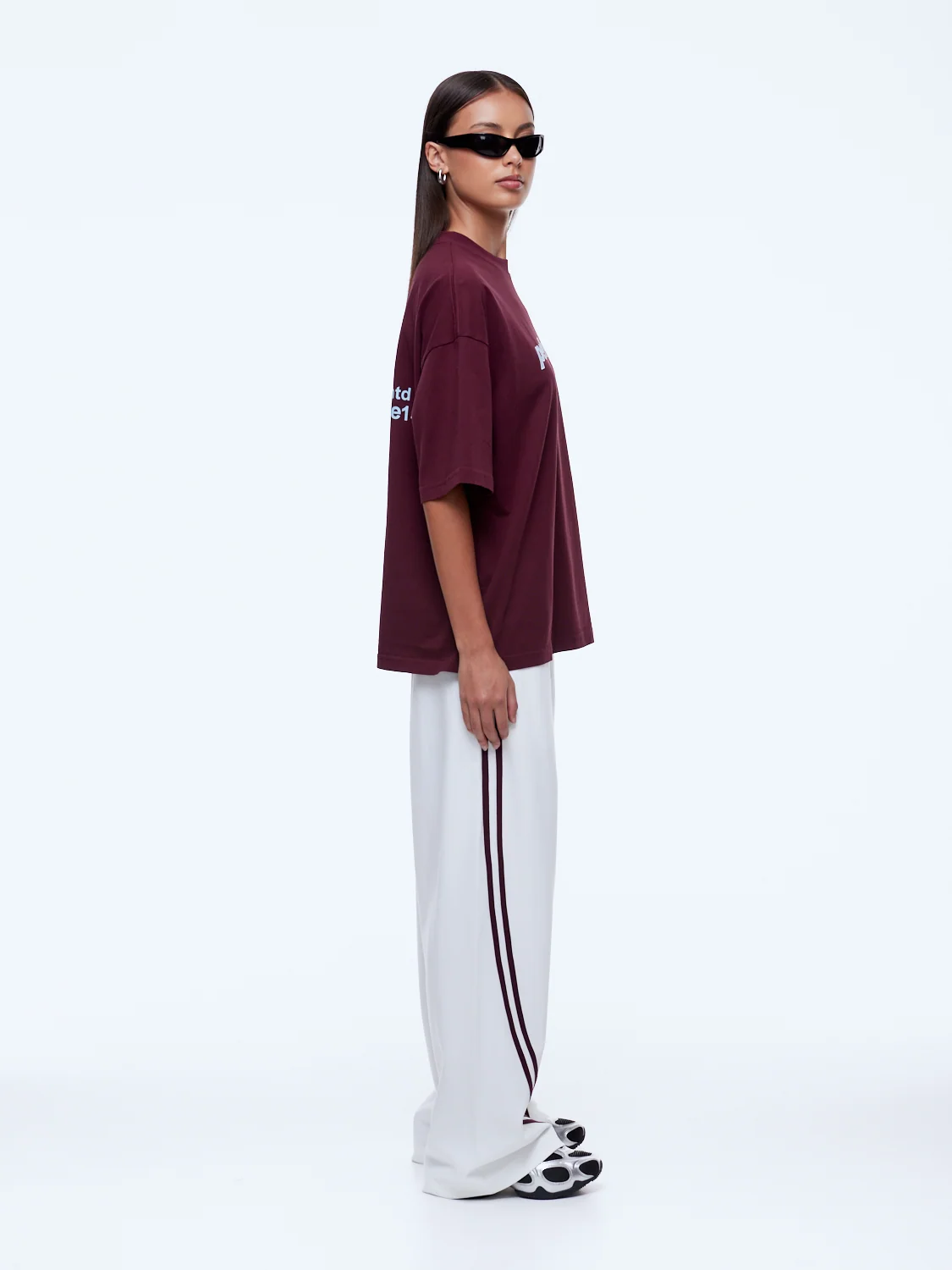 Ena pelly - maeve relaxed tee - pulse | plum - Image 4