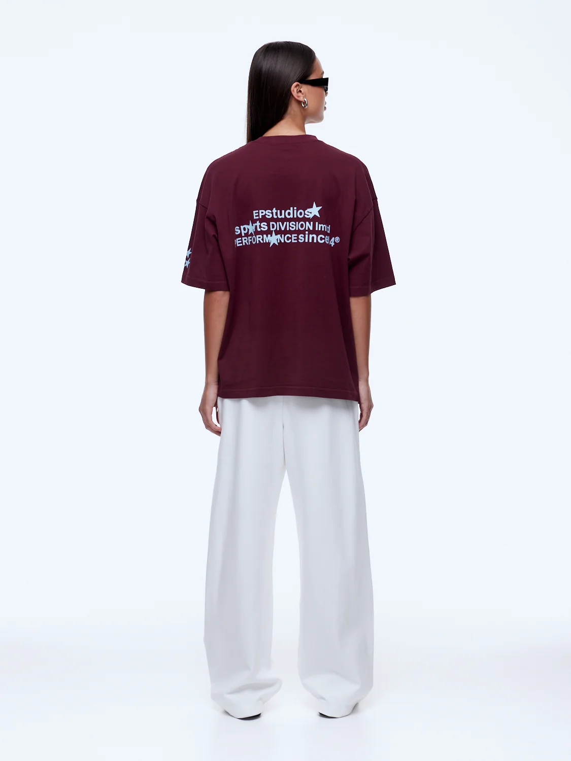 Ena pelly - maeve relaxed tee - pulse | plum - Image 5