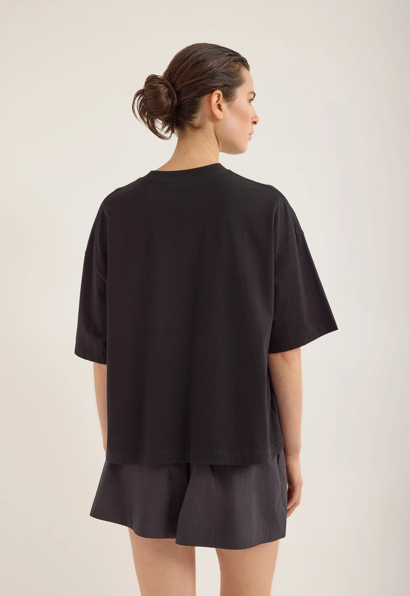 jac + jack - block tee | black - Image 4