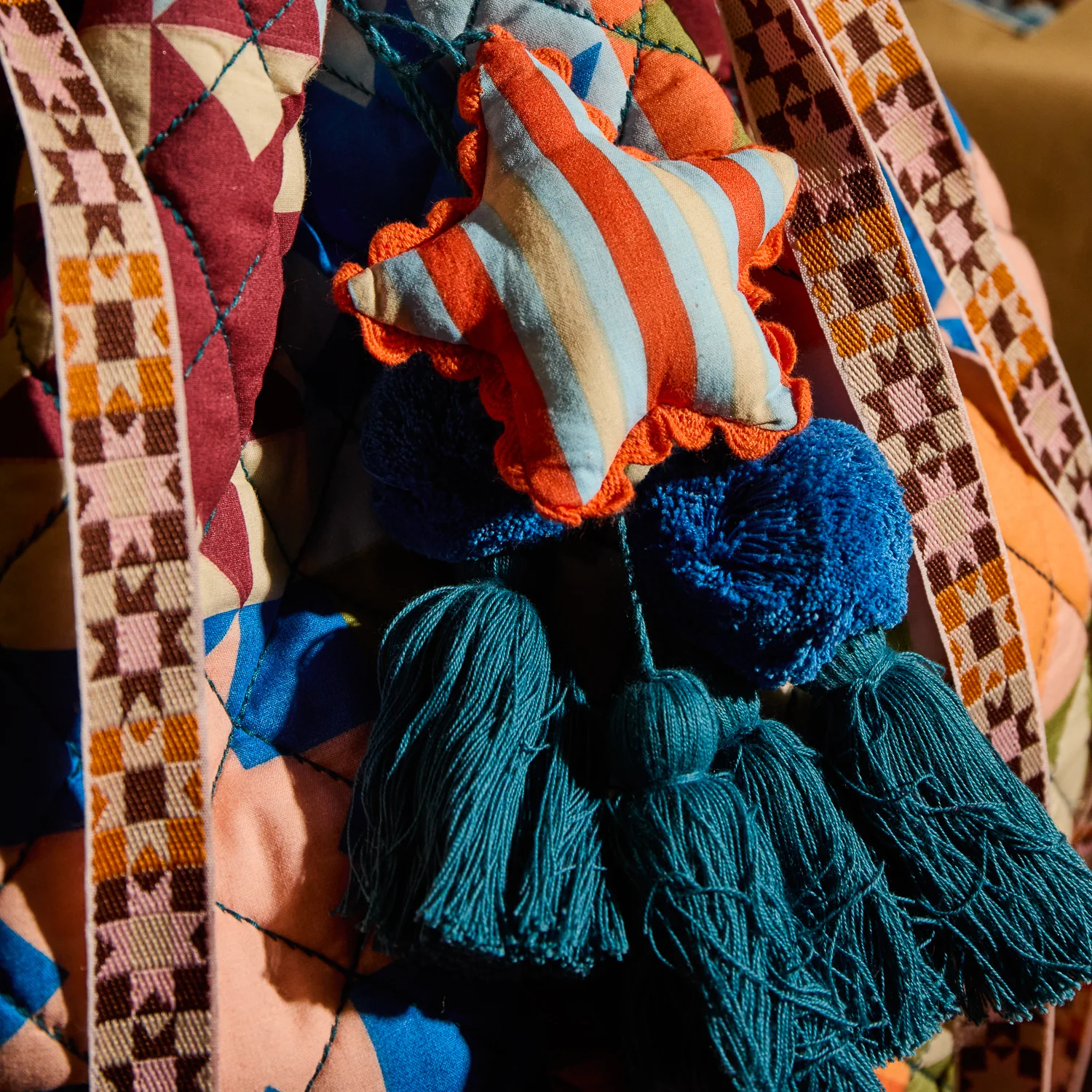 sage x clare - Matilda Santa Sack - Bluebell - Image 3