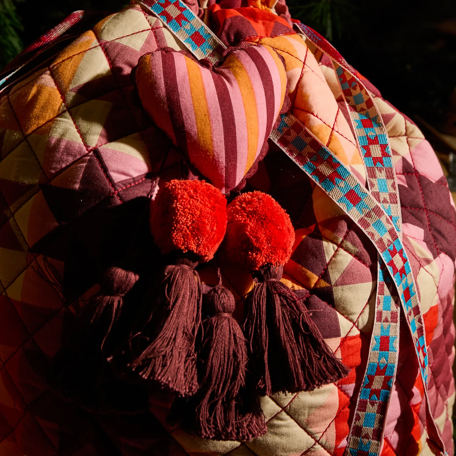 sage x clare - Matilda Santa Sack - Poppy - Image 3
